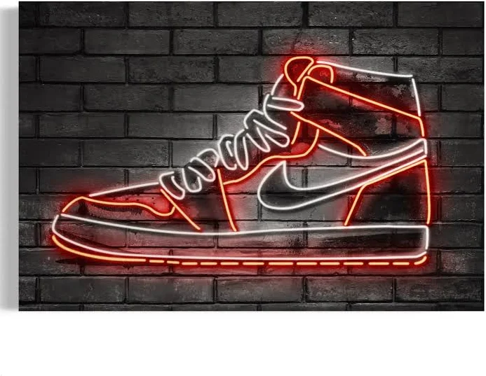 Nike Blinged Out Shoe Canvas Art